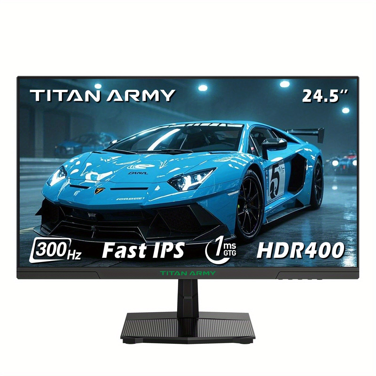 High refresh rate gaming monitor, 25inch 180Hz FAST IPS, 1ms GTG, 99% sRGB, Low Blue Light(Hardware), HDR10, 8 Customizable Scenarios, VESA Mountable