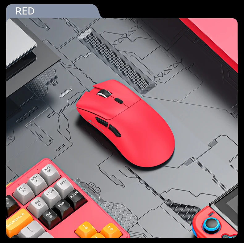 Attack Shark R1 18000dpi Wireless Mouse, 1000Hz, Tri-mode Connection, PAW3311,Macro Gaming Mouse