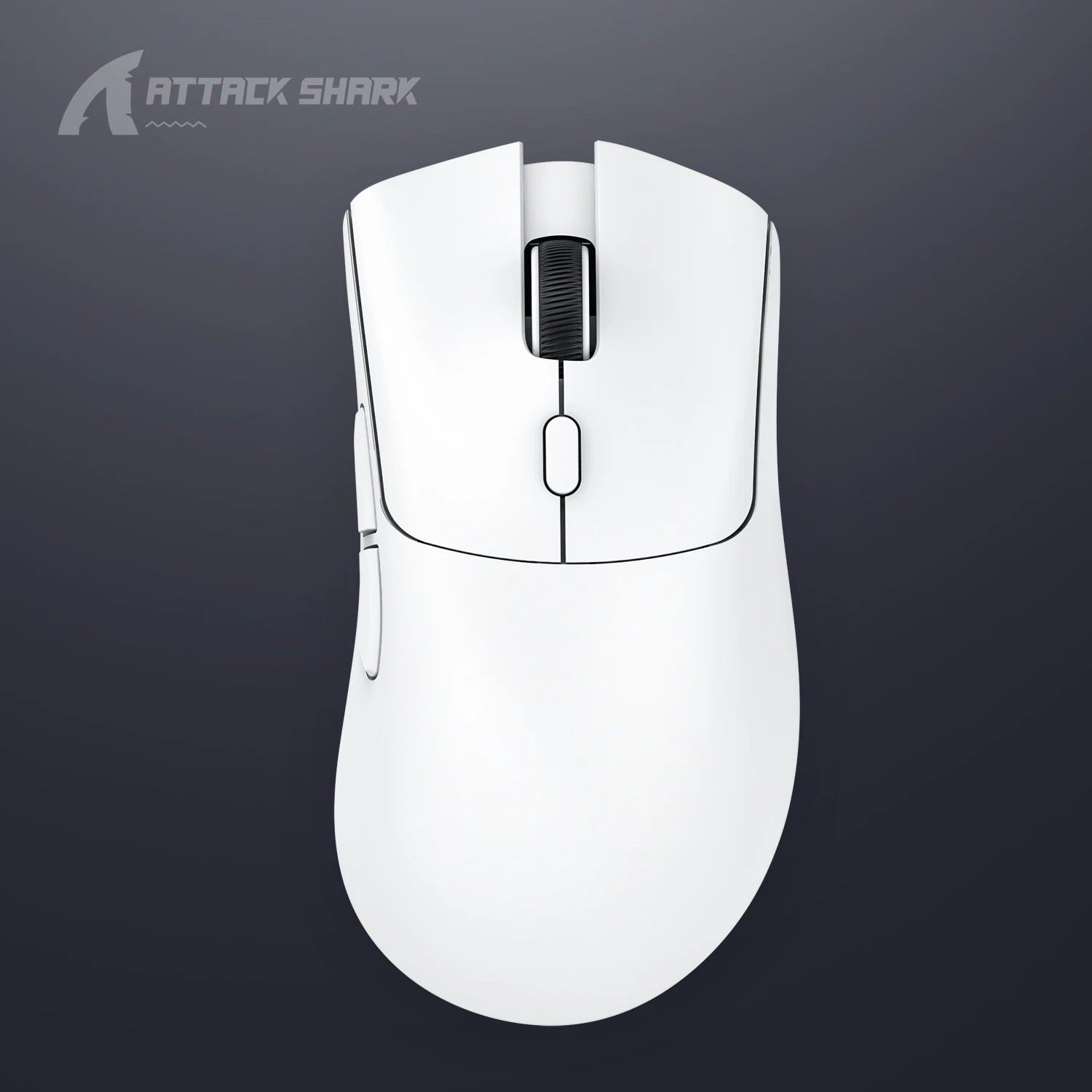 Attack Shark R1 Wireless Mouse Bluetooth Gaming Mouse PAW3311 Sensor,1000Hz Return-rate,Tri-mode,Ergonomic,Rechargeable