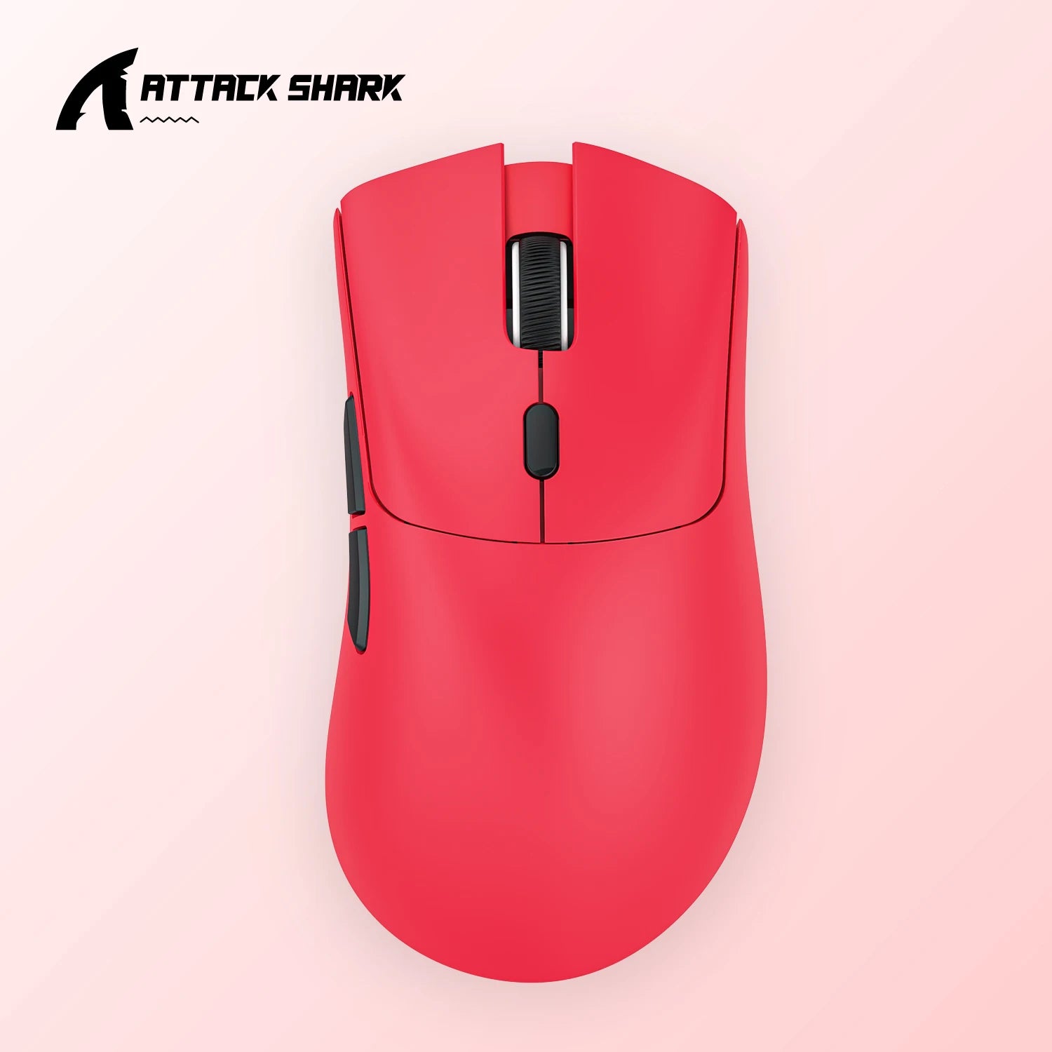 Attack Shark R1 Wireless Mouse Bluetooth Gaming Mouse PAW3311 Sensor,1000Hz Return-rate,Tri-mode,Ergonomic,Rechargeable